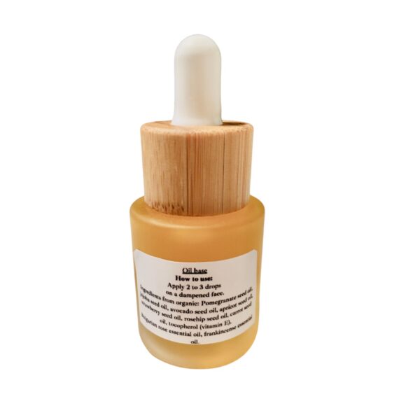 Pomegranate Face Oil with Bulgarian Rose | 20 ML | Supple Fe - Image 2