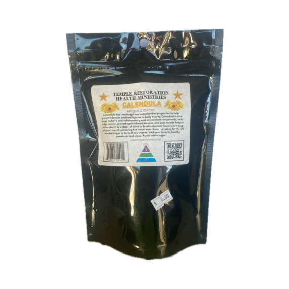 Calendula | 2 oz | Temple Restoration Health Ministries