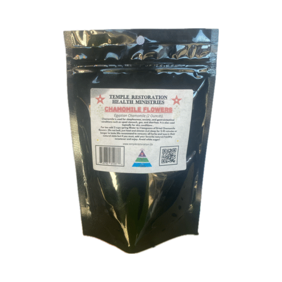 Egyptian Chamomile Flowers | 2 oz | Temple Restoration Health Ministries