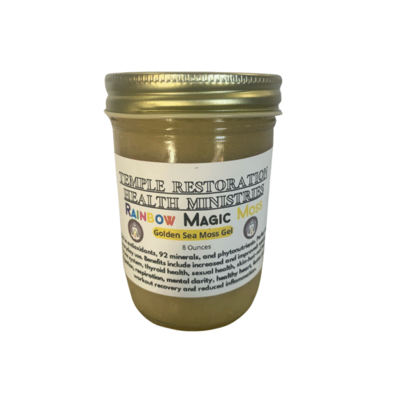Rainbow Magic Moss: Apple Pie Sea Moss Gel | Temple Restoration Health Ministries