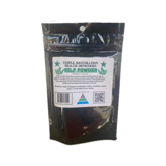 Kelp Powder | 3 oz | Temple Restoration Health Ministries