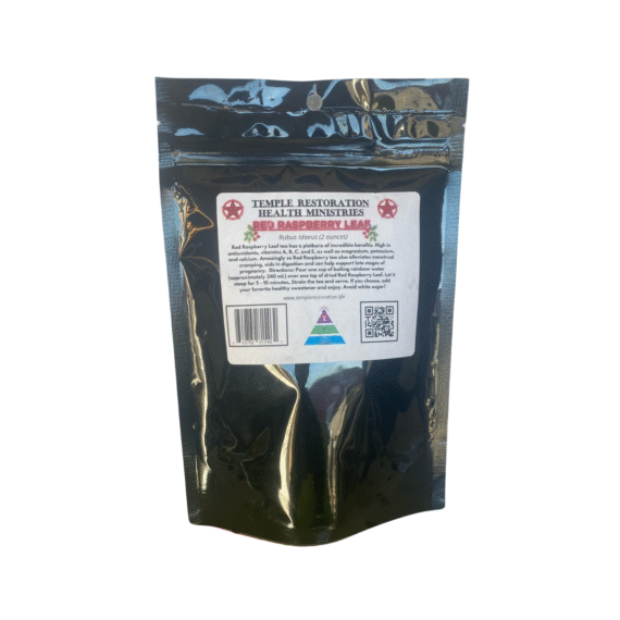 Red Raspberry Leaf Tea | 2 oz | Temple Restoration Health Ministries