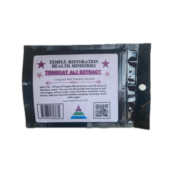 Tongkat Ali - Powder | 2 oz | Temple Restoration Health Ministries